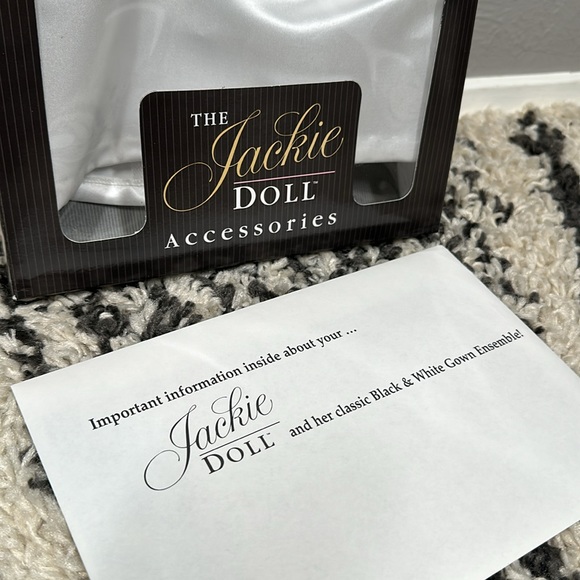 The Jackie Doll - The Black & White Gown Ensemble - Brand New In Box - Picture 2 of 3